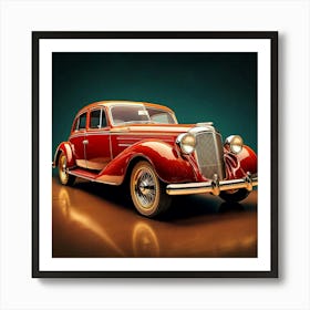 Firefly Classic, Car, Vintage, Retro, Antique, Timeless, Iconic, Elegant, Nostalgic, Stylish, Old Sc (19) Art Print