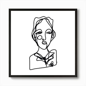 Portrait Of A Nurse Art Print