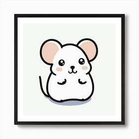 Cute Mouse 3 Art Print