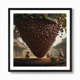 Coffee Beans 389 Art Print