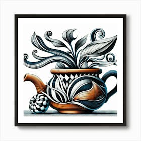 Teapot Art Print