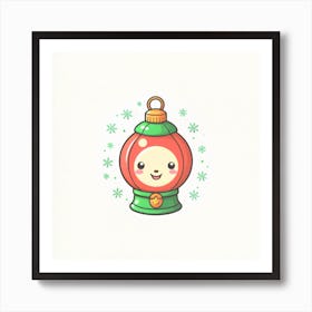 Christmas Ornament 2 Art Print