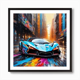 Lamborghini 149 Art Print