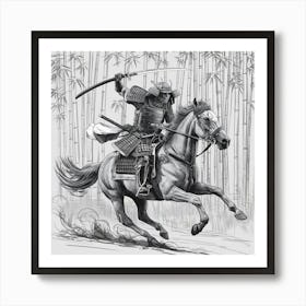 Samurai Art 1 Art Print