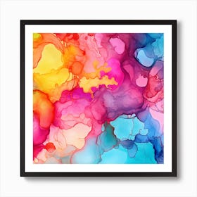 Watercolor Background Art Print