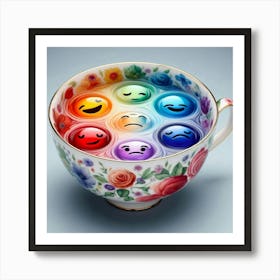 Tea Art 305 Art Print