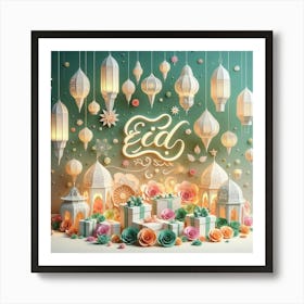 Eid Ul Fitr 5 Art Print