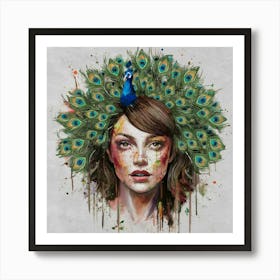 Peacock 1 Art Print