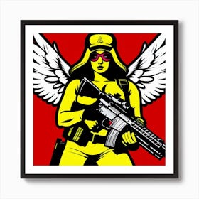 War angel 9 Art Print