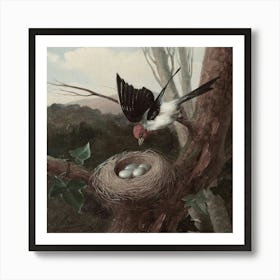 Bird In A Nest Art Print