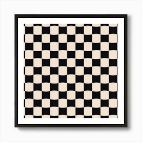 Checkered Pattern 3 Art Print