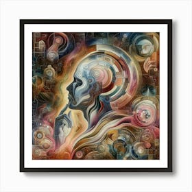 Abstract Painting 5 Art Print