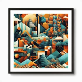 Abstract Painting Art Print