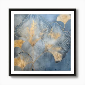 Ginkgo Leaves 27 Art Print