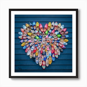 Amsterdam Heart Love Art Print