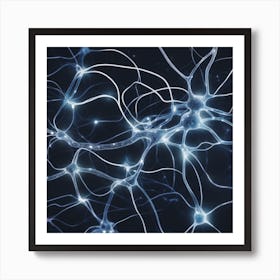 Neuron - Close Up 1 Art Print