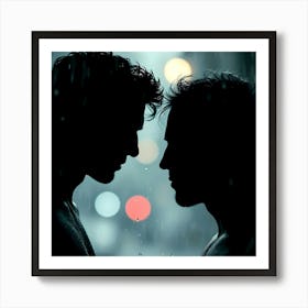 Whispers in the Rain: Two Gay Lovers In The Rain Póster