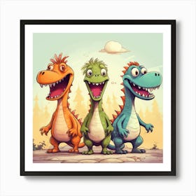 Dinosaurs Affiche