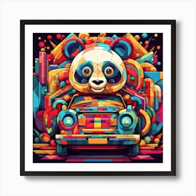 Panda Bear 9 Art Print