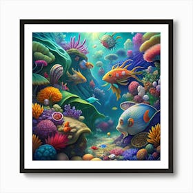 Underwater World Art Print