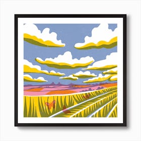 Ridgeway View Art Print