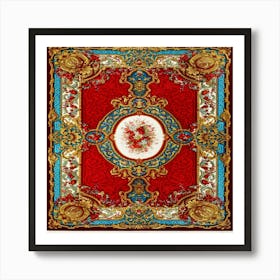 Napoleon Rug Art Print