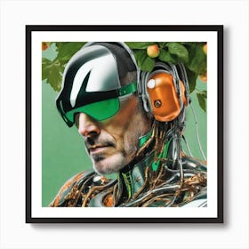 Robot Man 23 Art Print