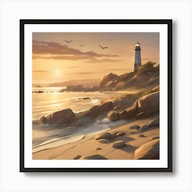 Lighthouse Art Print