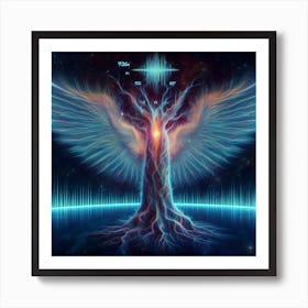 Tree Of Life 936 htz frequency Poster