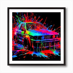 RACE CAR 0f06366c 727f 4f50 8b1e 7913a3a0637b 2 Art Print