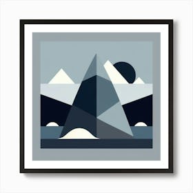 Mountain Landscape Art Print