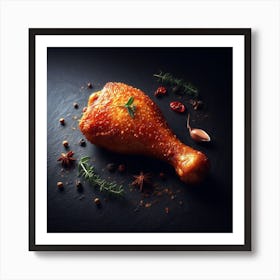 Chicken Food Restaurant72 Art Print