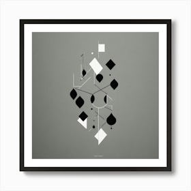 Geometric Shapes Wall Art 2 Art Print