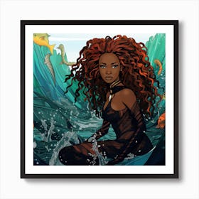 Mermaid 2 Art Print