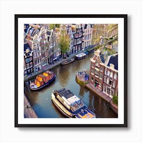 Amsterdam Canals 5 Art Print