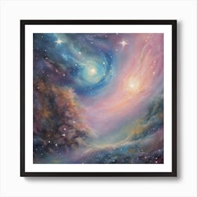 Nebula Art Print