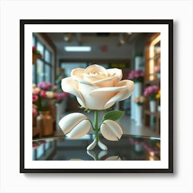 White Rose Affiche