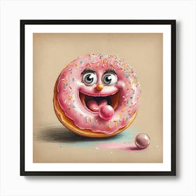 Donut 3 Art Print