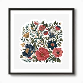 Flowers In Bloom Art Print