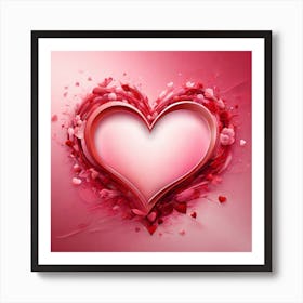 Valentine romantic 3 Art Print