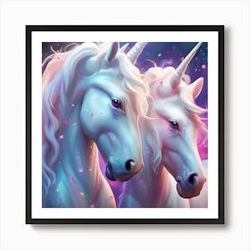 Unicorns Art Print