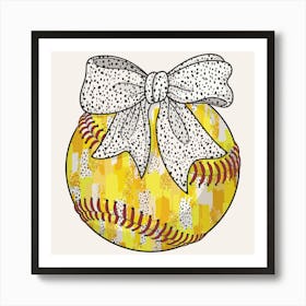 Glitter Softball Coquette poster,Softball Pictures Wall Decor for Bedroom, Softball Art Wall Decor, Softball Room Decor for Teen Girls, Softball Decor for Girls Bedroom Poster