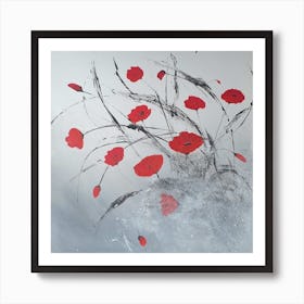 Red Poppies 3 Art Print