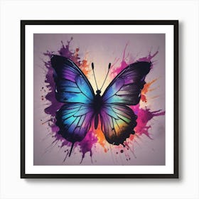 Butterfly Painting 281 Art Print