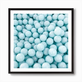 Balls Many Light Wallpaper 1024x1024 Art Print