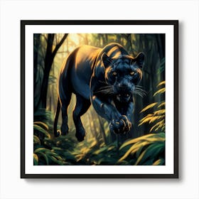 Black Panther 1 Art Print