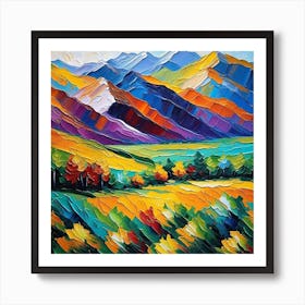 Landscape Painting 168 Art Print