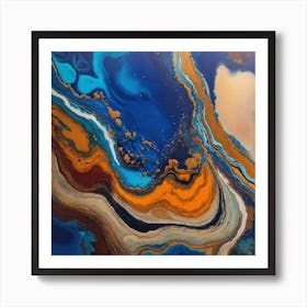 Abstract Painting 9 Art Print