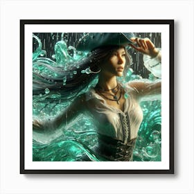 Mermaid 60 Art Print