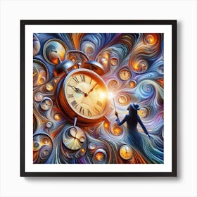 The Illusion Of Time Art Print
